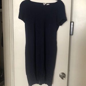 Navy Blue T-Shirt Dress